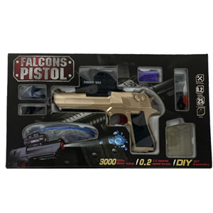 تفنگ اسباب بازی کلت COMBAT MK3 تیر ژله ای مدل Falcons Pistol -اسباب بازی